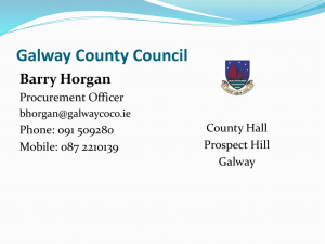 Barry Horgan- Galway County Council