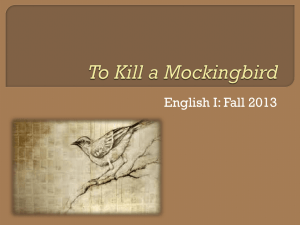 To Kill a Mockingbird - Greer Middle College || Building the Future