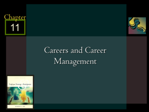 Chapter 011 - Careers & Career Management