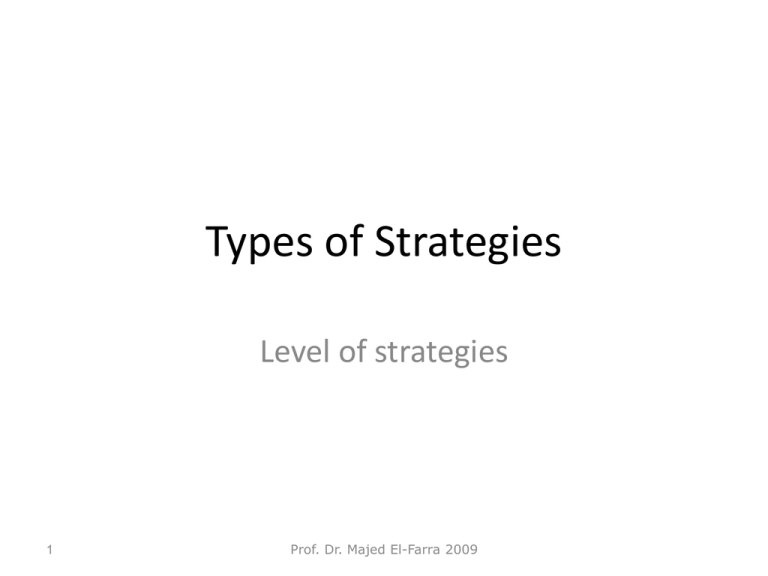 types-of-strategies