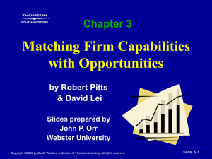 Ch. 03: Firm Capabilities (P&L/4e)