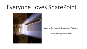 April 2014 MNSPUG - Everyone Loves SharePoint