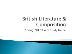 British Literature & Composition