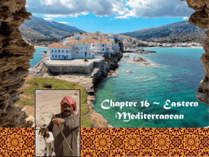 Eastern Mediterranean notes