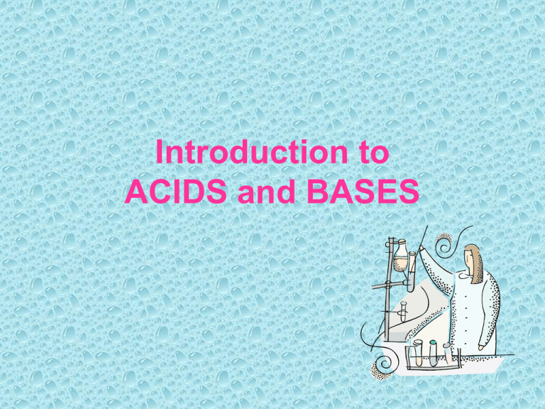 Acids And Bases Rothschild Science