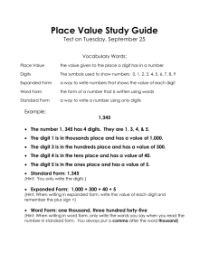 Math Study Guide