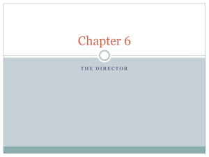 DC Theatre Chapter 6 PowerPoint