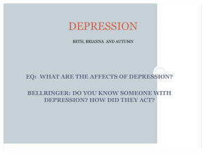 DEPRESSION 4th