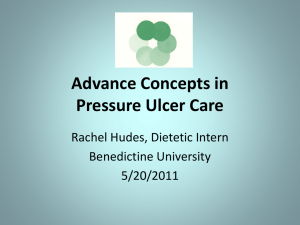 Advance Concepts in Pressure Ulcer Care