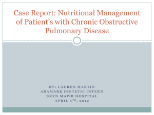 Case Report: Nutritional Management of Patient*s