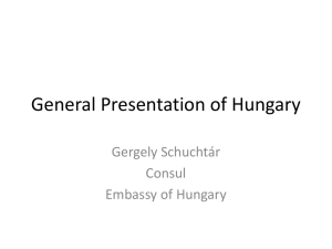 Foreign policy environment of Hungary
