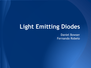 Light Emitting Diodes (LEDs)