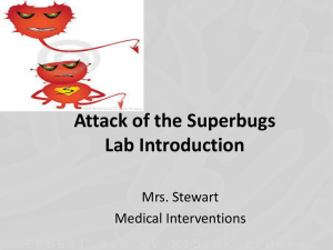 Attack of the Superbugs Lab Introduction