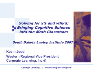 Carnegie Learning | www.carnegielearning.com