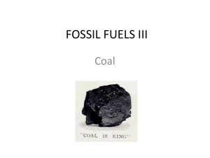 fossil fuels i - Illinois State University