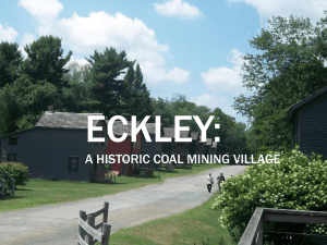 Eckely: a Coal Mining Village