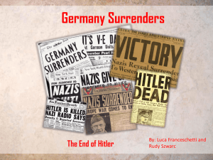 Hitler Surrenders