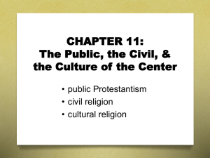 Civil Religion