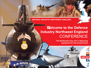 the Defence Industry Northwest England