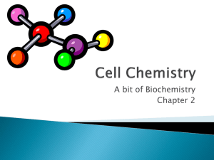 Cell Chemistry