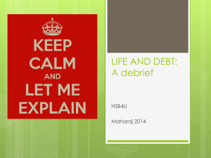 Life and Debt Debrief