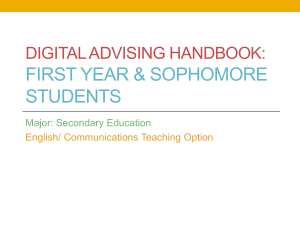 Digital Advising Syllabus – SecEd English