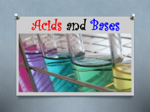 Acids and Bases PowerPoint
