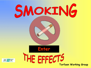 Smoking - The Effects