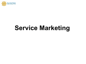 The Integrated Service Marketing Model