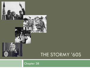 The Stormy '60s