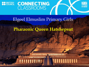 Pharaonic Queen Hatshepsut