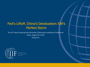 Fed's Liftoff, China's Devaluation: EM's Perfect Storm