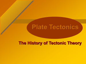 Plate Tectonics - Cal State LA