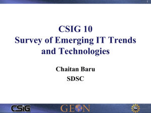 Survey of Emerging IT Trends & Technology