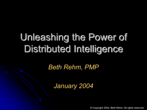 Unleashing the Power of Distributed Intelligence - C-SPIN