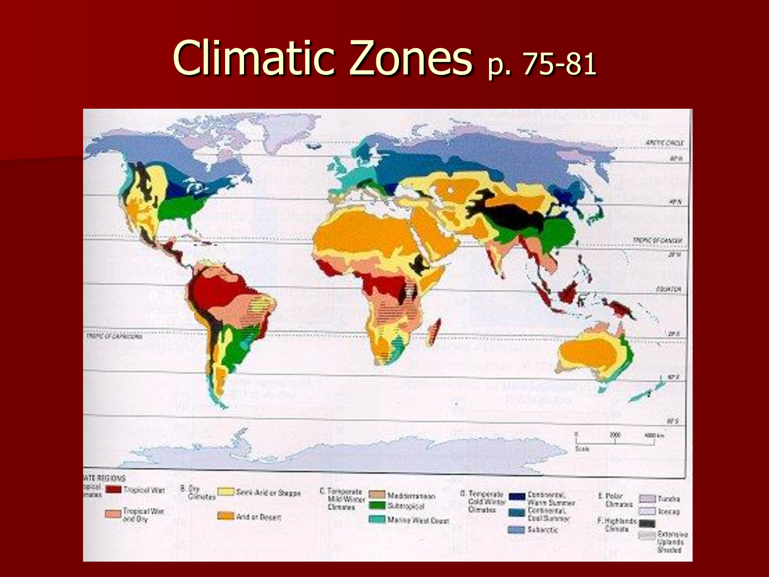 Climate Zone Map World - United States Map