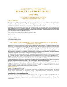 Policy Manual - Monroe Community College
