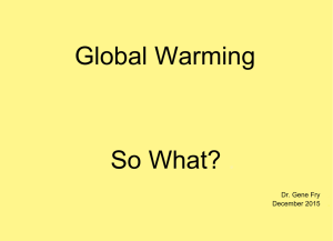 warming - Global Warming
