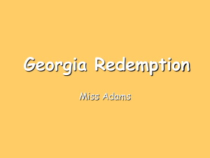Georgia Redemption