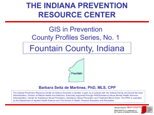 6. Fountain County Archival Indicators of Risk