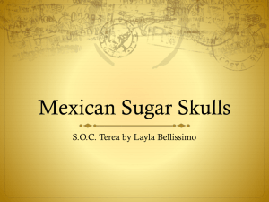 Mexican Sugar Skulls