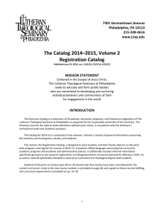 The Catalog 2014–2015, Volume 2