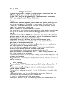 Jan 13, 2011 Background Context A modernization crisis is a