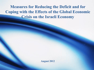 Measures for Reducing the Deficit and for Coping with the Effects of