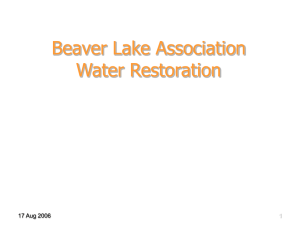 Water Restoration Briefing, Parts 1 and 2 Plain Version