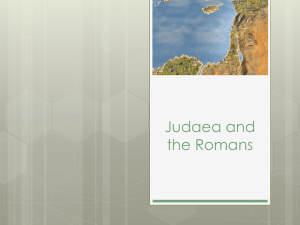 Judaea and the Romans