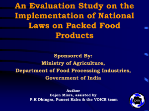 An Evaluation Study on the Implementation of National Laws on