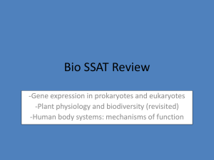 Bio SSAT Review