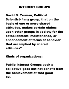 interest groups 2014