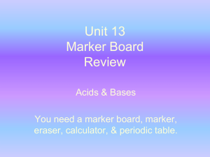Unit 13 Marker Board Review Revised.